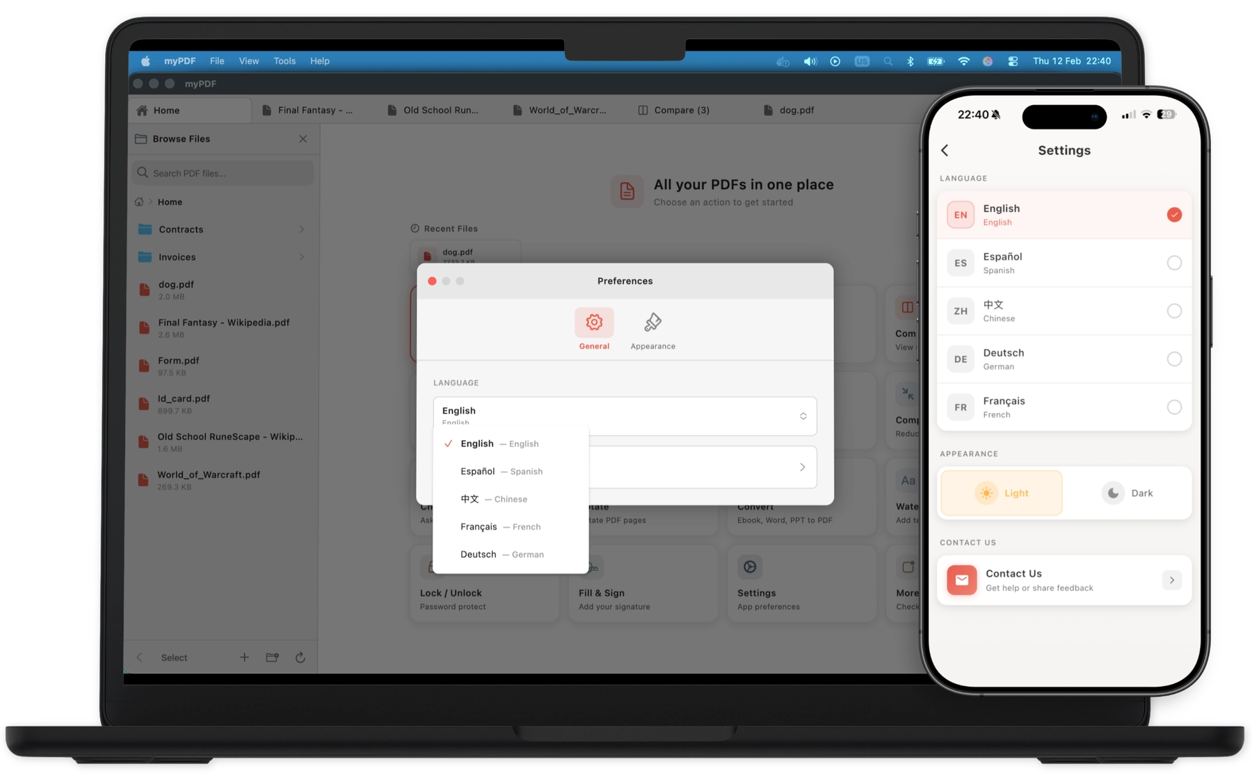 Multilingual OCR text recognition